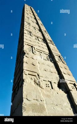  Die Stele von Yeha – Ein Zeugnis der antiken Axumitischen Architektur und Bildhauerei!