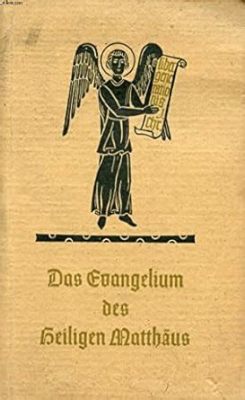 Das Evangelium des heiligen Matthäus! Ein Triumph der karolingischen Kunst mit tiefgründiger Symbolik und lebendigen Darstellungen.