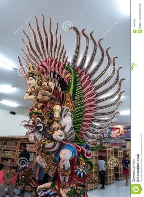  Die Tarian Burung Garuda Skulptur: Eine Mystische Fusion von Mensch und Vogel!